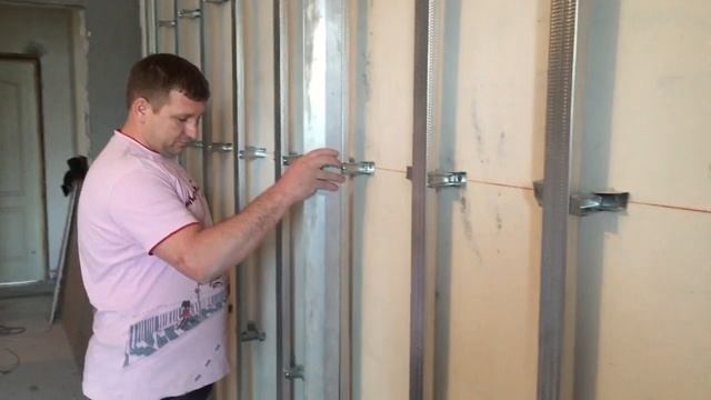 Монтаж каркаса под стену из гипсокартона. Советы профессионала!