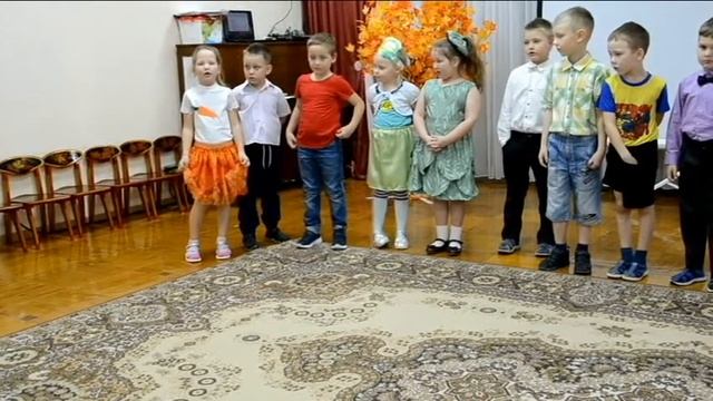 утренник Прощание с осенью подготовительная группа "Капельки " 2020 год смотреть онлайн