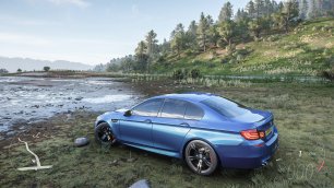Мокрый дрифт на BMW M5 против Mercedes! Forza horizon 5, Drift Game Race, Игры Гонки Дрифт Видеоигры
