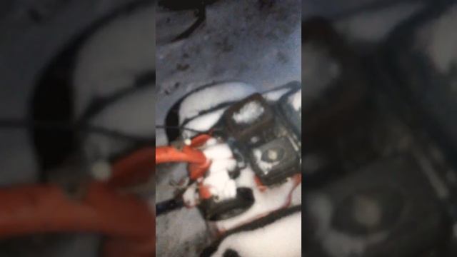 Заводим мотоблок Агат зимой....???