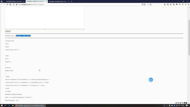 TinyMCE use (PHP example ) смотреть онлайн
