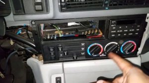 Dash Trim Climate Control Removal BMW E34 M5 540i 530i 535i