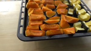 Как я запекаю тыкву в духовке