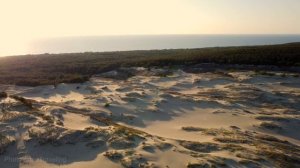 Дюна Эфа в 4K с высоты. Куршская коса.