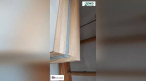 Русская лестница. Монтаж чердачной лестницы.