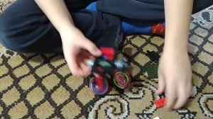 Моя самодельная запускалка из лего для бея