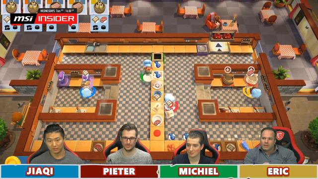 First meal of the Year: Overcooked! 2 | MSI смотреть онлайн