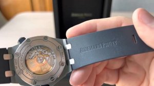 Unboxing the Audemars Piguet Royal Oak Offshore Diver 15710st
