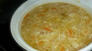 Постные щи с фасолью