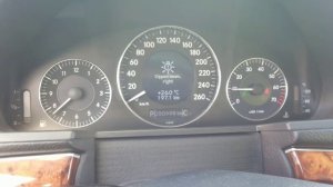 W211 Гаснет Приборка (Машина работает показания исчезают)