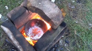 Простой способ плавки алюминия!