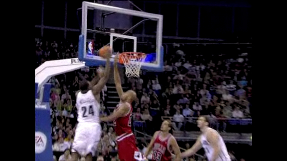 NBA - Taj Gibson Rejects Paul Millsap смотреть онлайн