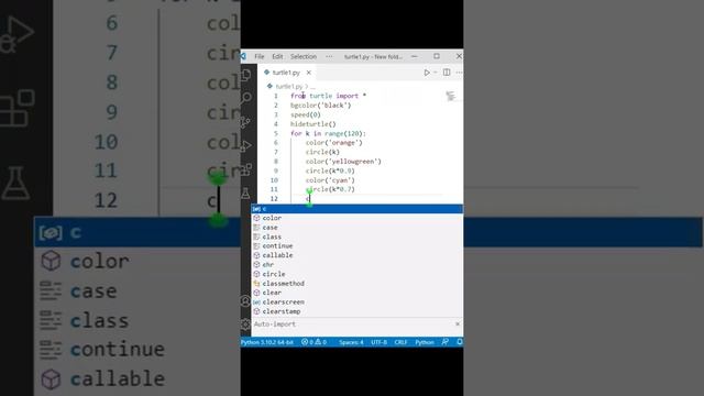 Python graphic design || Python Graphics Animation || Python learning || Python Turtle ?