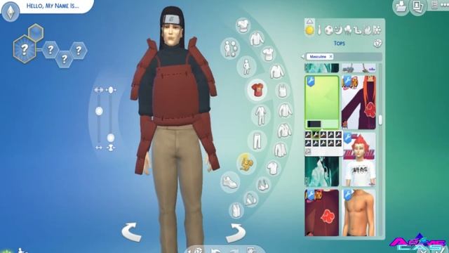 HASHIRAMA SIMS 4 CAS ANIME CHARACTER NARUTO SHIPPUDEN HOKAGE 1Th HASHIRAMA SENJU смотреть онлайн
