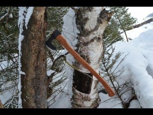 Топор Рысь , практика использования .