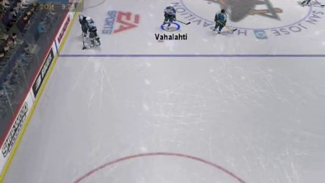 Прохождение NHL 06.Проходим за Сибиряк.Матч №1 с Сан Хосе Шаркс