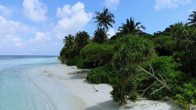 Alifu Dhaalu Atoll Hangnaameedhoo Island Maldives Drone View (Adh. Hangnaameedhoo). смотреть онлайн