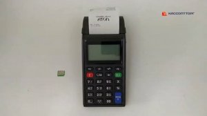 Атол 91Ф: Настройка SIM-карты для передачи данных в ОФД на Платформе 5.0