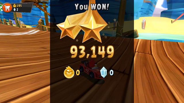 STINKY STELLA BUBBLE BWAINS! - ZGW Plays Angry Birds Go #2 смотреть онлайн