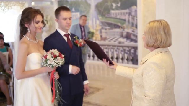 Видеосъемка регистрации брака смотреть онлайн