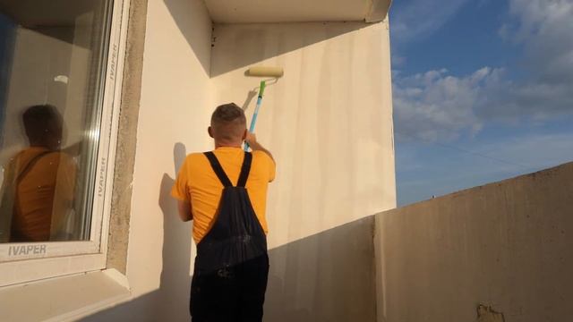 Ремонт лоджии балкона утепление техноплексом Имитация Ремонта (ЧАСТЬ 1)