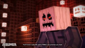 White Pumpkin vs Pumpkin PAMA - Minecraft Story Mode Episode 7