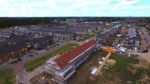 Aerial Video. Barneveld, Netherlands