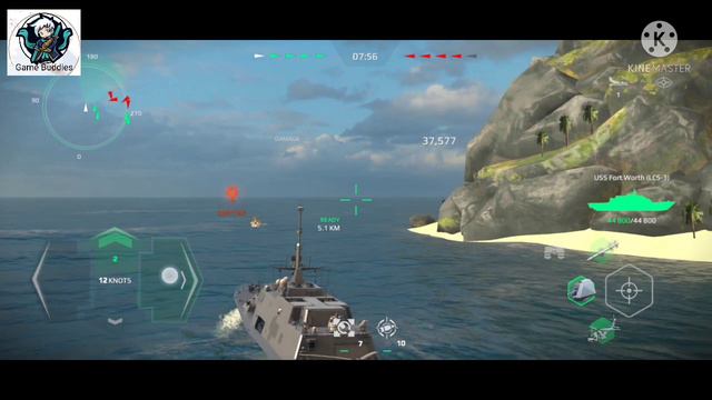 Modern Warships | Sea Battle | online Game play | Game Buddies | Part 1 | Missile Attack | смотреть онлайн