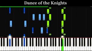 Dance of the Knights [Piano Tutorial] | SHEET MUSIC + MIDI ?