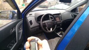 Hyundai creta. Автозапуск remote engine start Starline A93.