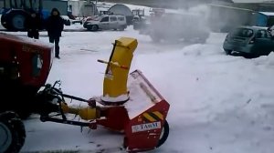 Снегоочиститель СТ-1500 на МТЗ-320