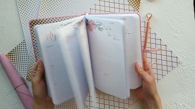 Обзор ежедневника в розовом питоне - Ручная работа - Mayle Craft