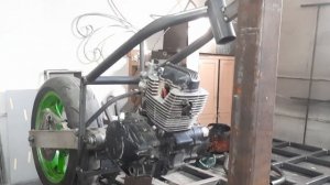 Самодельный мотоцикл ... Начало