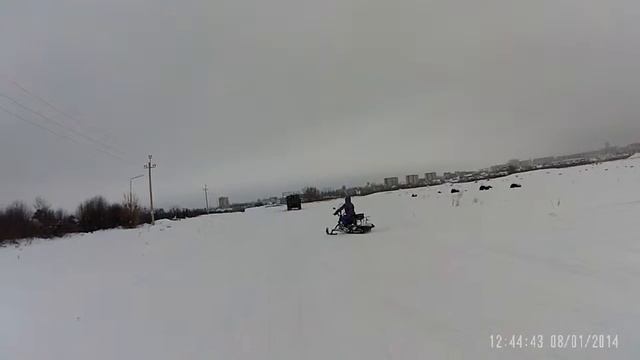 VI000526 Снегоход Dingo t110. полигон2014 смотреть онлайн