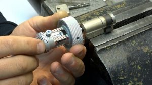 вскрытие отмычкой цилиндра замка дом ДИАМАНТ. DOM DIAMANT декодер для Цилиндров  DOM DIAMANT