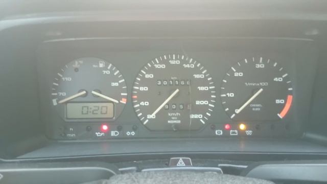 Passat b3 1.9D - Odpalanie przy -12°C | Cold Start | смотреть онлайн