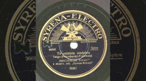 Танго To ostatnia niedziela (Последнее воскресенье), поет Мечислав Фогг, 1935г