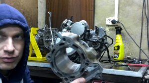 Последствия неграмотной перепрессовки шатунной сборки Suzuki DRZ400