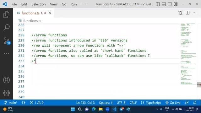 Class 03 || Complete Typescript Tutorial || Sai Sir || Web Development