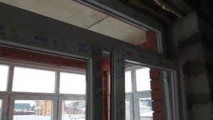 Штульповая балконная двери из профиля VEKA, монтаж.