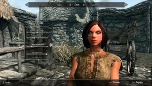 Создание персонажа в SKYRIM