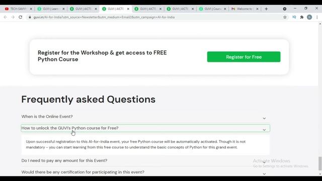 World Record Event  Certificate | AICTE Free Courses With FREE Certificate | Guvi Python Free Cours