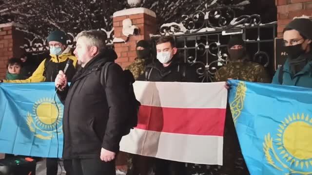 В Киеве поддержали протесты в Казахстане