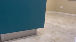 Современный кухонный гарнитур с профилем гола