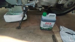 Замена антифриза Honda bros