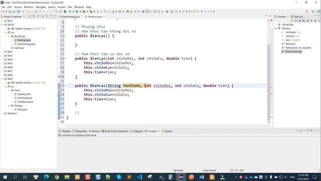 [Java] Bài 10: Biên lai tiền điện смотреть онлайн