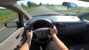 Mazda Premacy 1.8 114KM (2001) POV Drive Test & Acceleration | Japan Technology | 4K #70