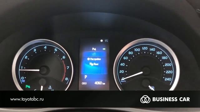 Приборы новой TOYOTA Corolla