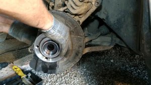 Замена ступицы. S60, S80, V70, XC. Wheel Hub Replacement.