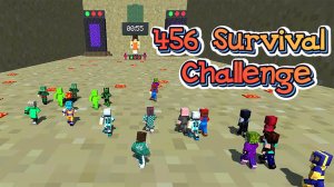 456 Survival Challenge Игра в кальмара в Майнкрафте